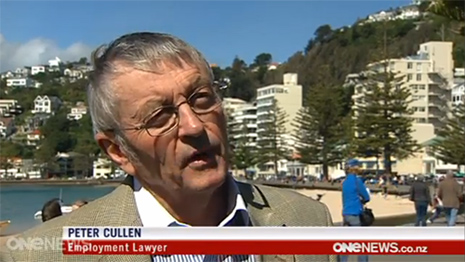 Peter Cullen TVNZ ONe News